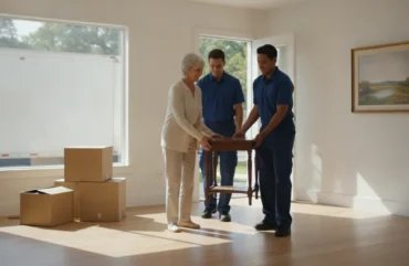 Homeowner planning furniture for a smaller Delaware home